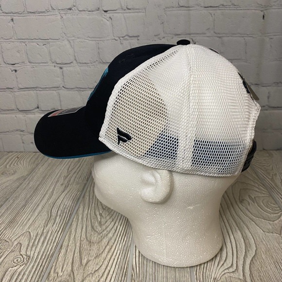 Fanatics San Jose Sharks SJS Branded Mesh Trucker Hat Snapback Womens NHL New - Picture 6 of 10